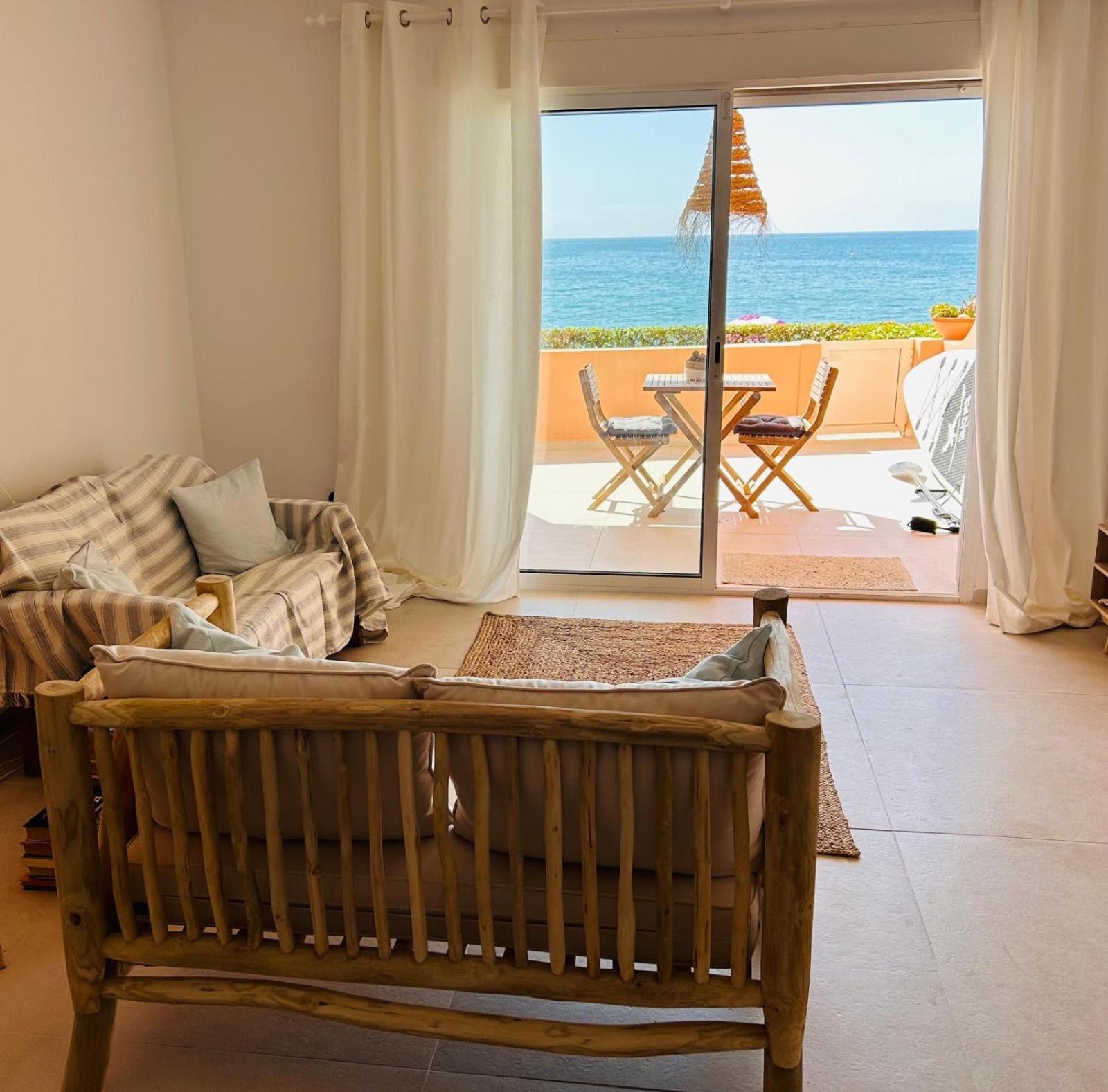 Beachfront Nudist Apartment In Vera Playa Playas de Vera Dış mekan fotoğraf